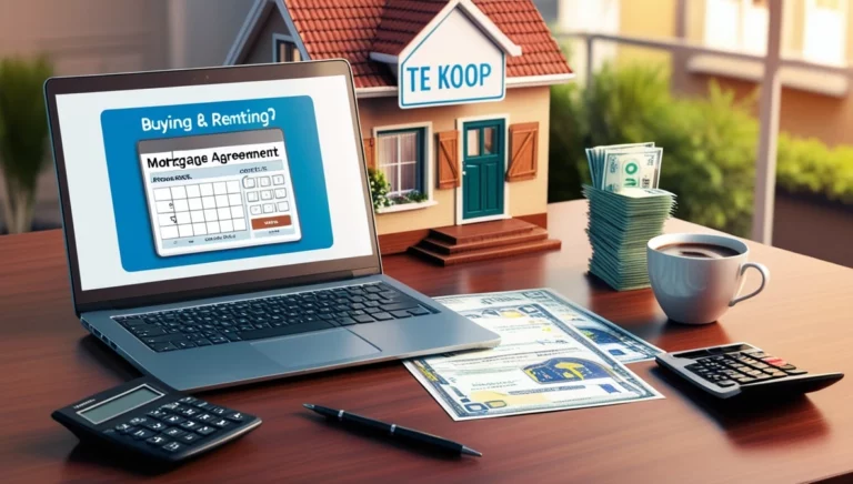 moet je een huis kopen of huren
