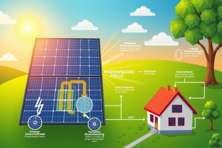 Zonnepanelen werking