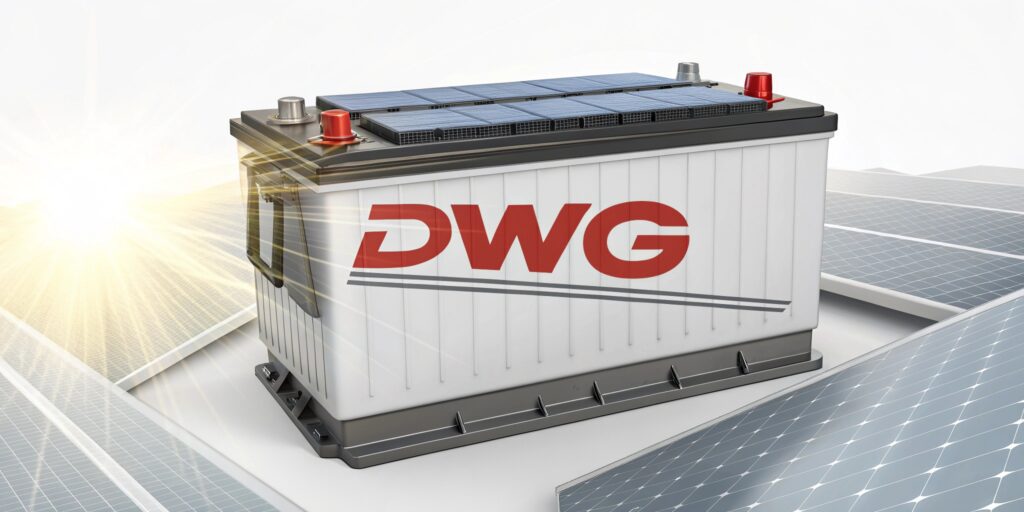 Batterij zonnepanelen
