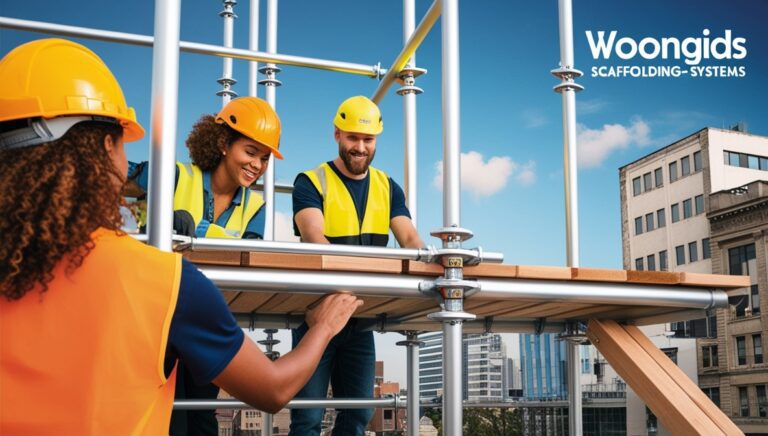 steiger bouwen of stelling zetten